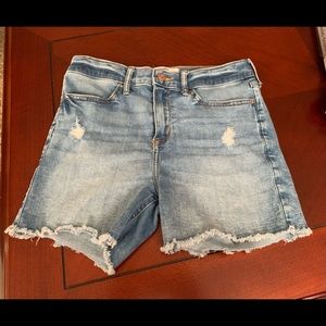 Abercrombie Kids Denim Bike Shorts